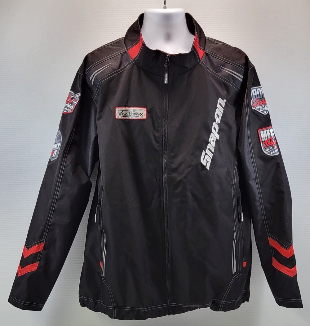 B) Choko Authentics Mega Torque Snap-On Polyester Canvas Fabric Patch Jacket XL